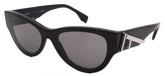 FENDI Sunglasses FE40135I-01A-139-00-140 Non-Polarized
