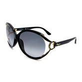 Salvatore Ferragamo Sunglasses SF600S-001-61-14-130 Non-Polarized