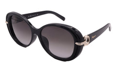 Salvatore Ferragmo Sunglasses SF1076SLB-001-58-16-140 Non-Polarized