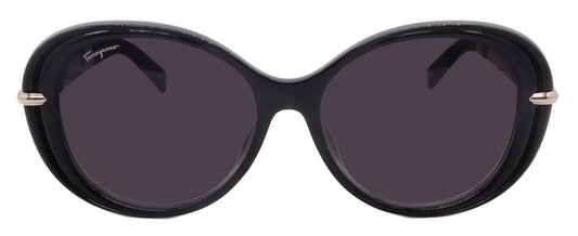 Salvatore Ferragmo Sunglasses SF1076SLB-001-58-16-140 Non-Polarized