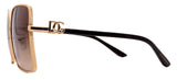 Dolce & Gabbana Sunglasses DG2279-02/13-60-14-140 Non-Polarized