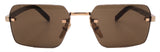 Prada Sunglasses PRD55S-5AK90F-55-19-145 Non-Polarized