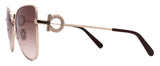 Salvatore Ferragamo Sunglasses SF296SR-703-60-16-145 Non-Polarized