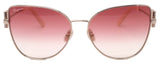 Salvatore Ferragamo Sunglasses SF296SR-719-60-16-145 Non-Polarized