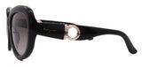 Salvatore Ferragamo Sunglasses SF727S-001-53-20-135 Non-Polarized