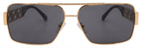 Versace Sunglasses VE2290-100287-61-13-145 Non-Polarized