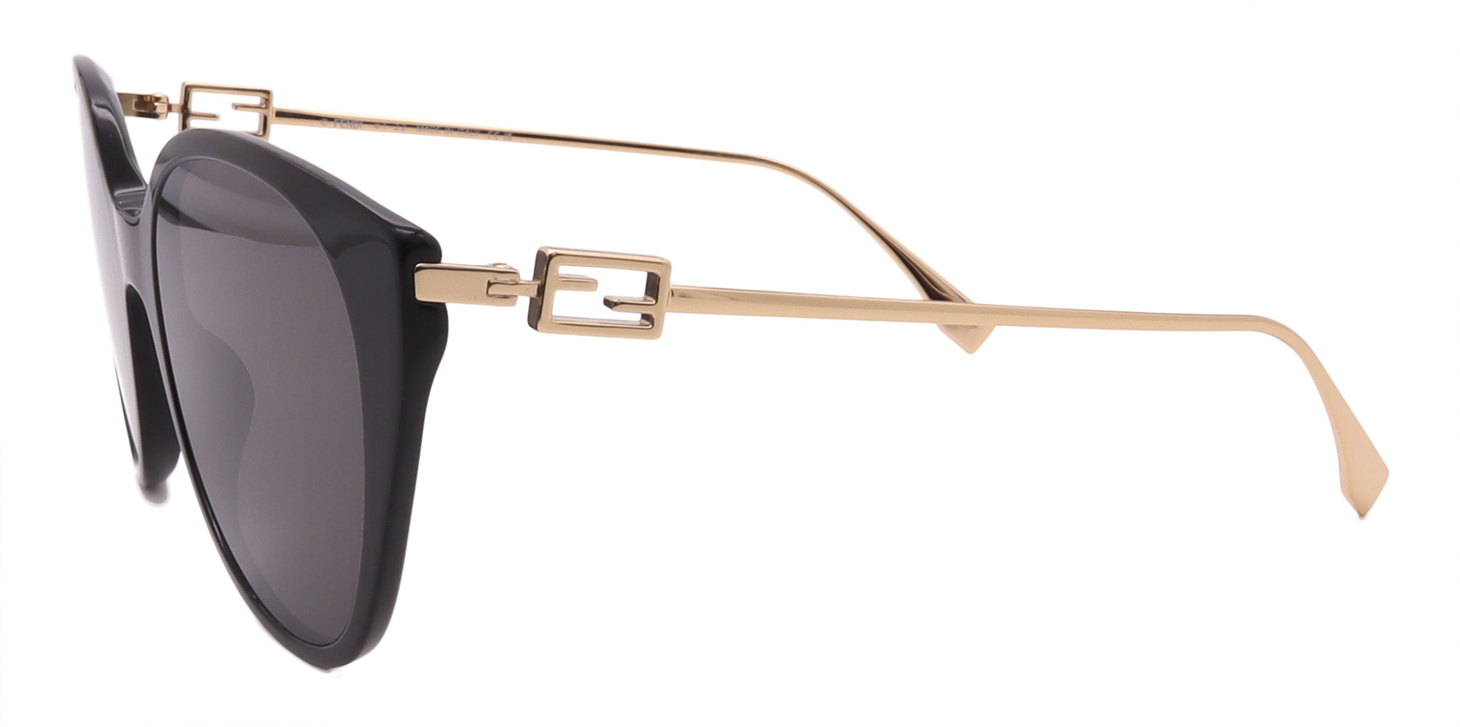 Fendi SUNGLASSES FE400471-01A-54-20-140 NON-POLARIZED