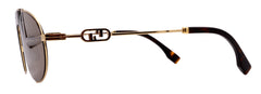 Fendi SUNGLASSES FE400072U-30E-57-17-140 NON-POLARIZED