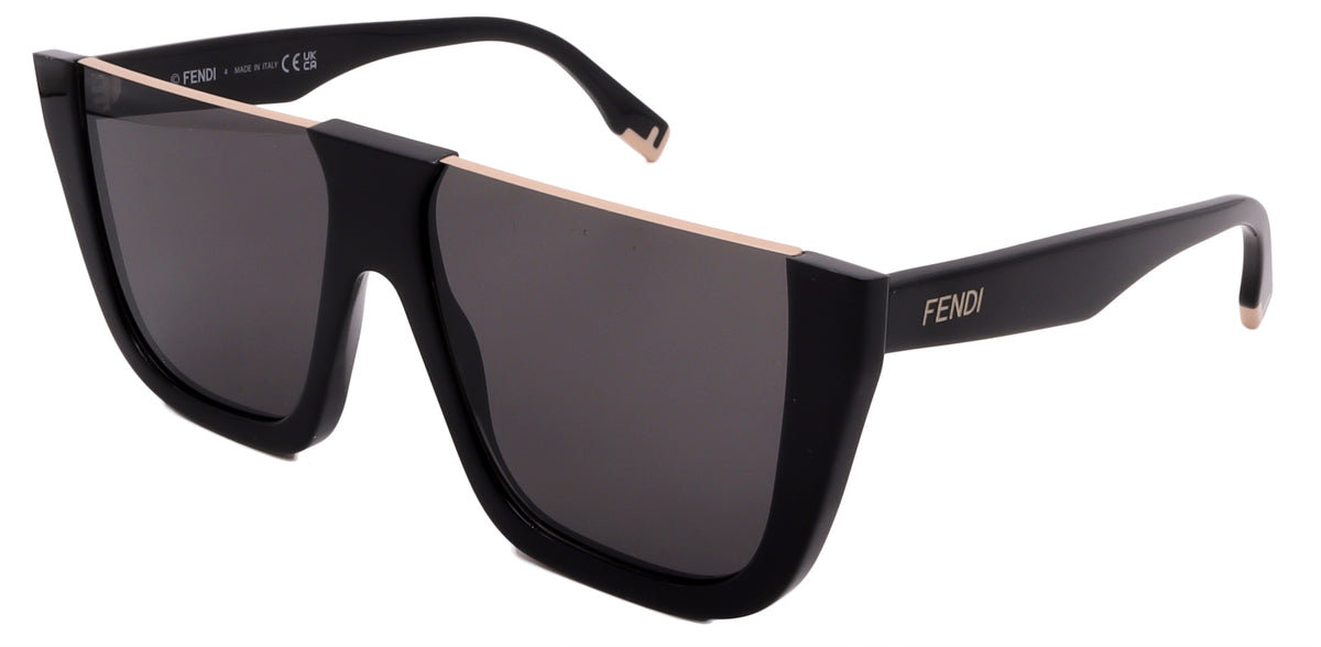 FENDI SUNGLASSES FE40136I-01A-62-9-145 NON-POLARIZED
