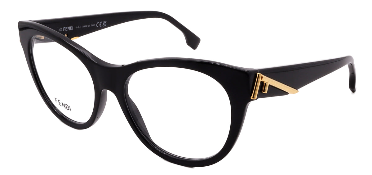 FENDI OPTICAL FE50101I-001-53-17-140 NON-POLARIZED