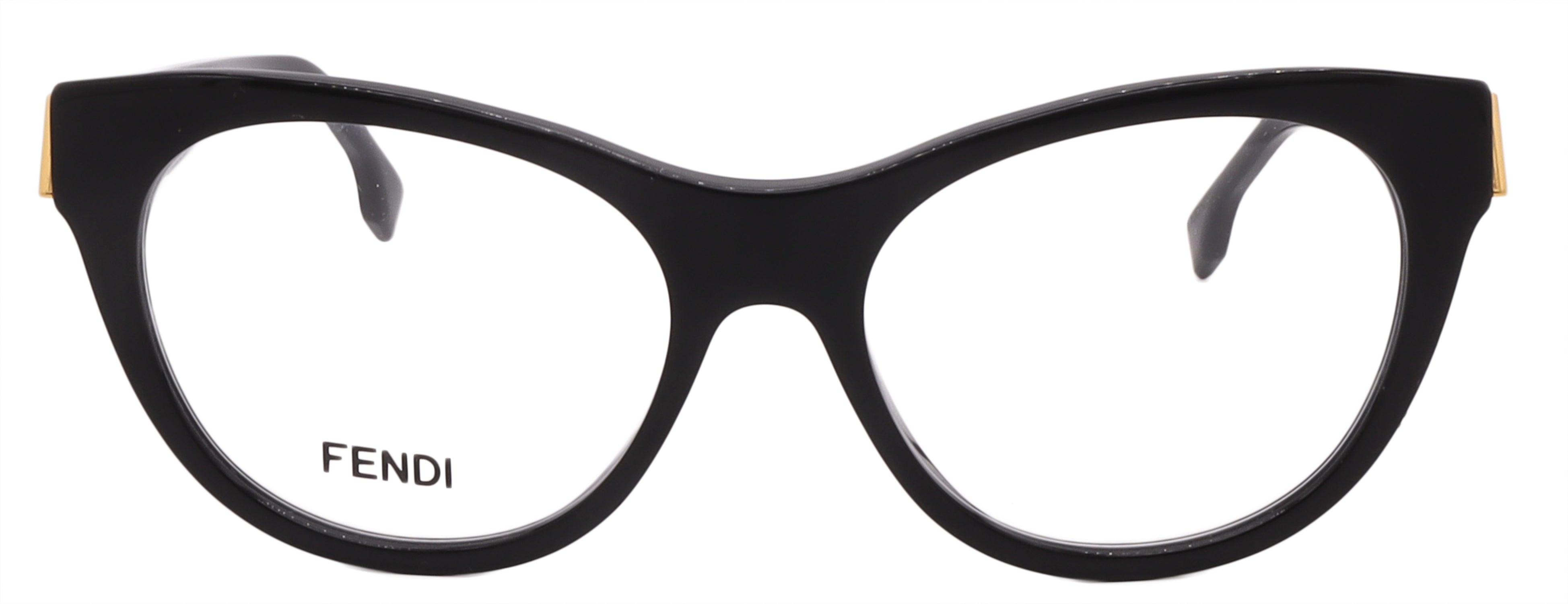 FENDI OPTICAL FE50101I-001-53-17-140 NON-POLARIZED