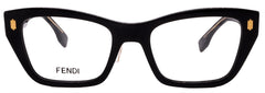 FENDI OPTICAL FE50118F-001-52-20-145 NON-POLARIZED