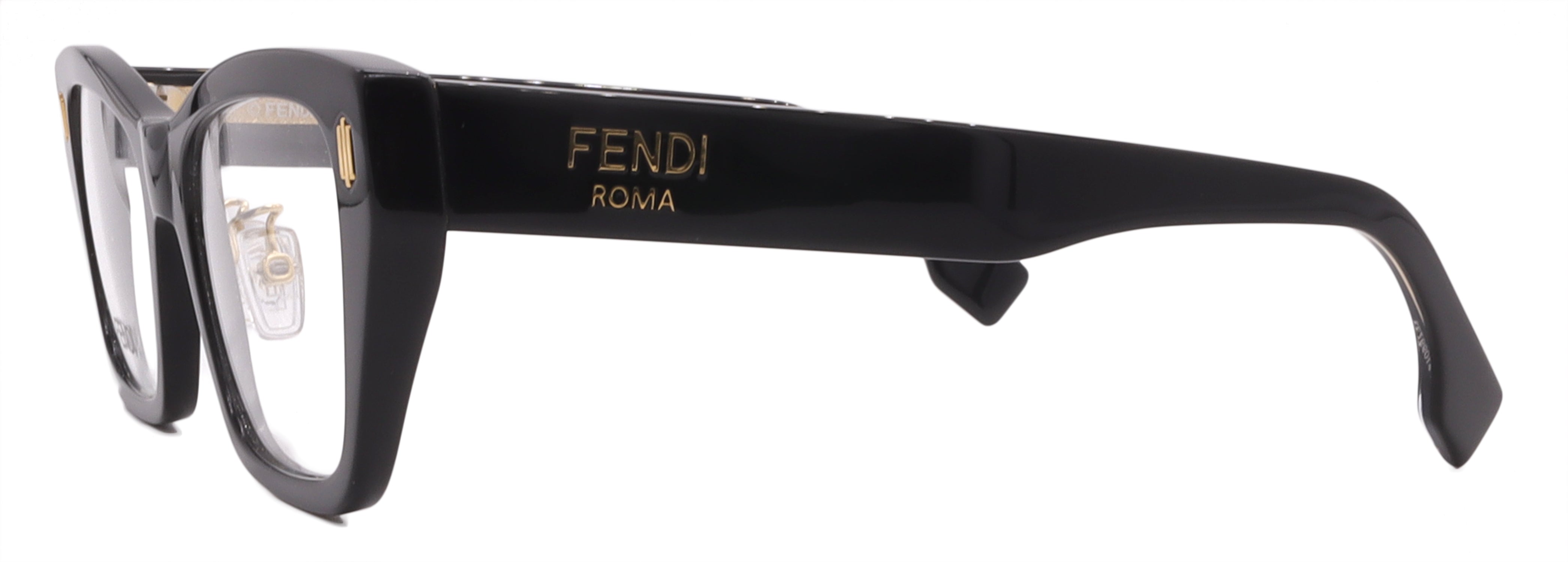 FENDI OPTICAL FE50118F-001-52-20-145 NON-POLARIZED