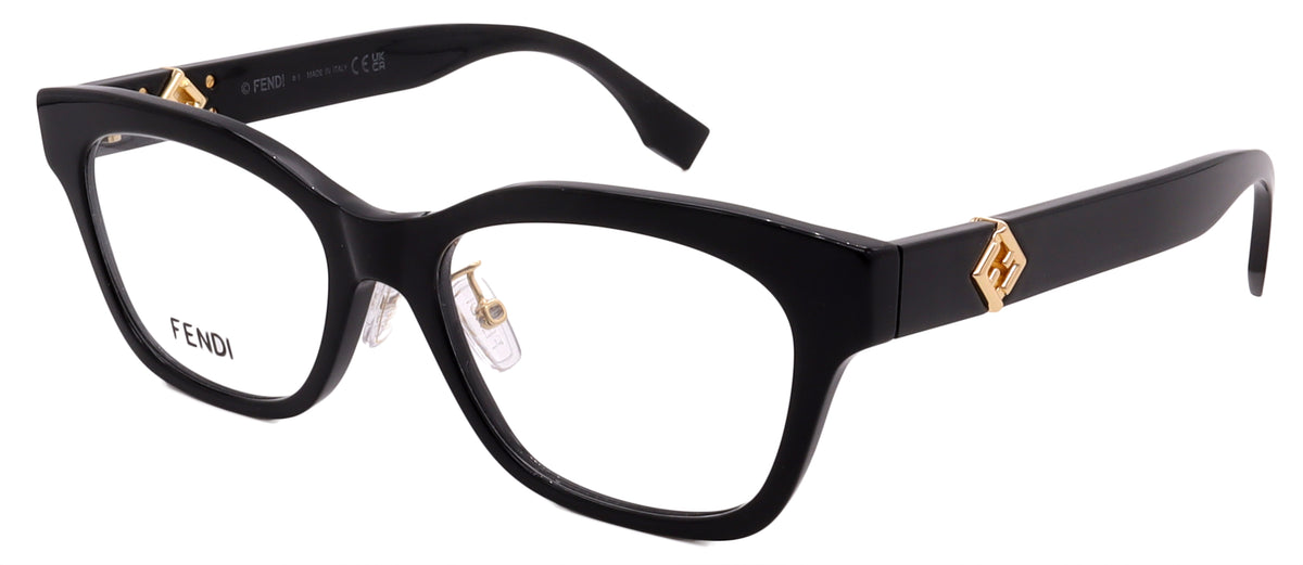 FENDI OPTICAL FE50124F-001-53-17-145 NON-POLARIZED