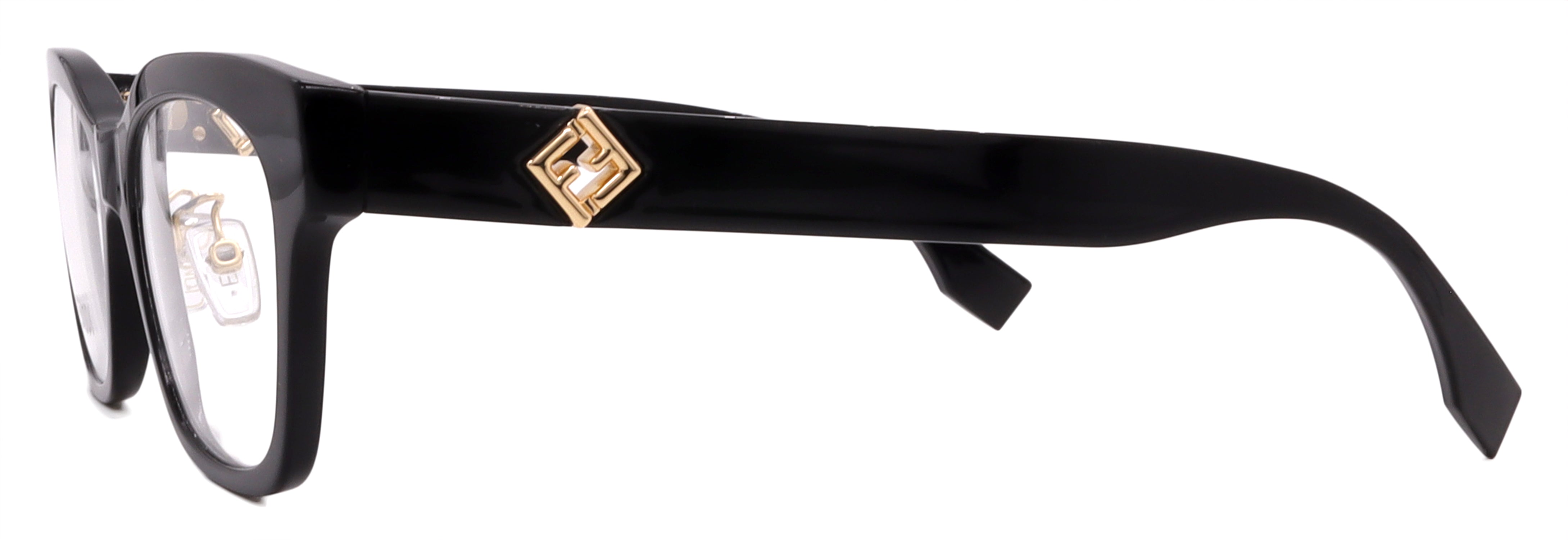 FENDI OPTICAL FE50124F-001-53-17-145 NON-POLARIZED