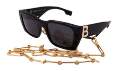 BURBERRY SUNGLASSES BE4336-392887-53-19-140 NON-POLARIZED