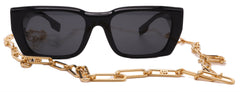 BURBERRY SUNGLASSES BE4336-392887-53-19-140 NON-POLARIZED