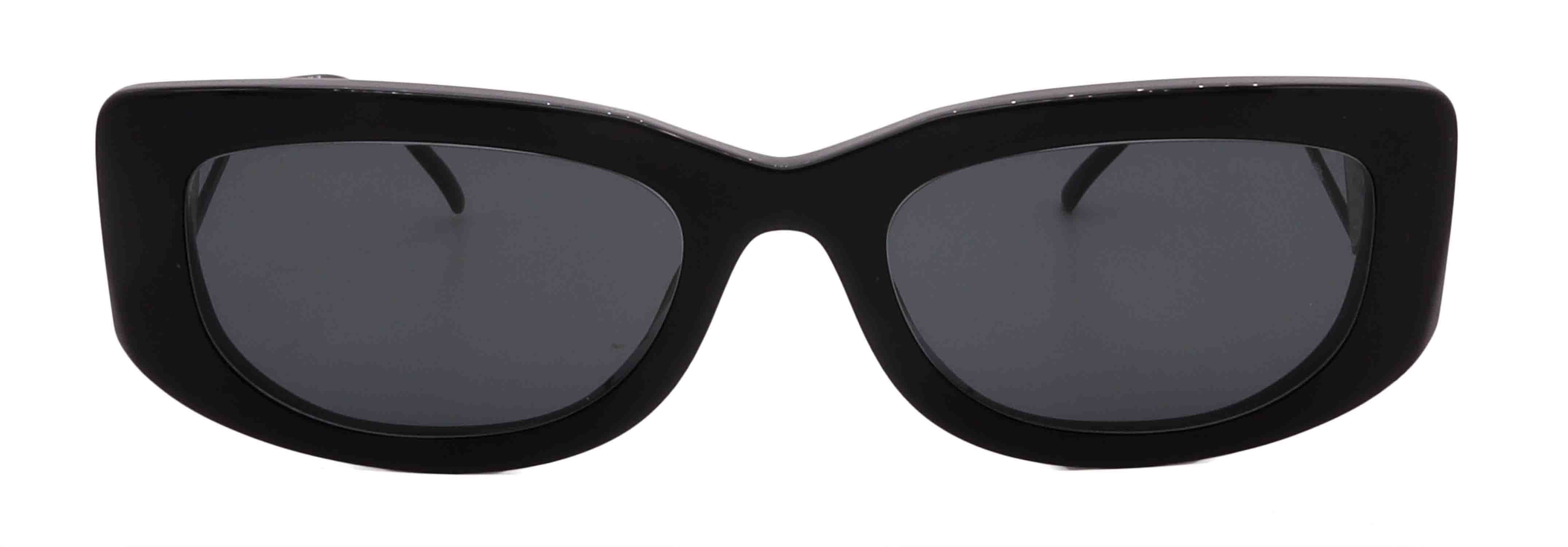PRADA SUNGLASSES PR14YS-1AB5S0-53-19-140 NON-POLARIZED