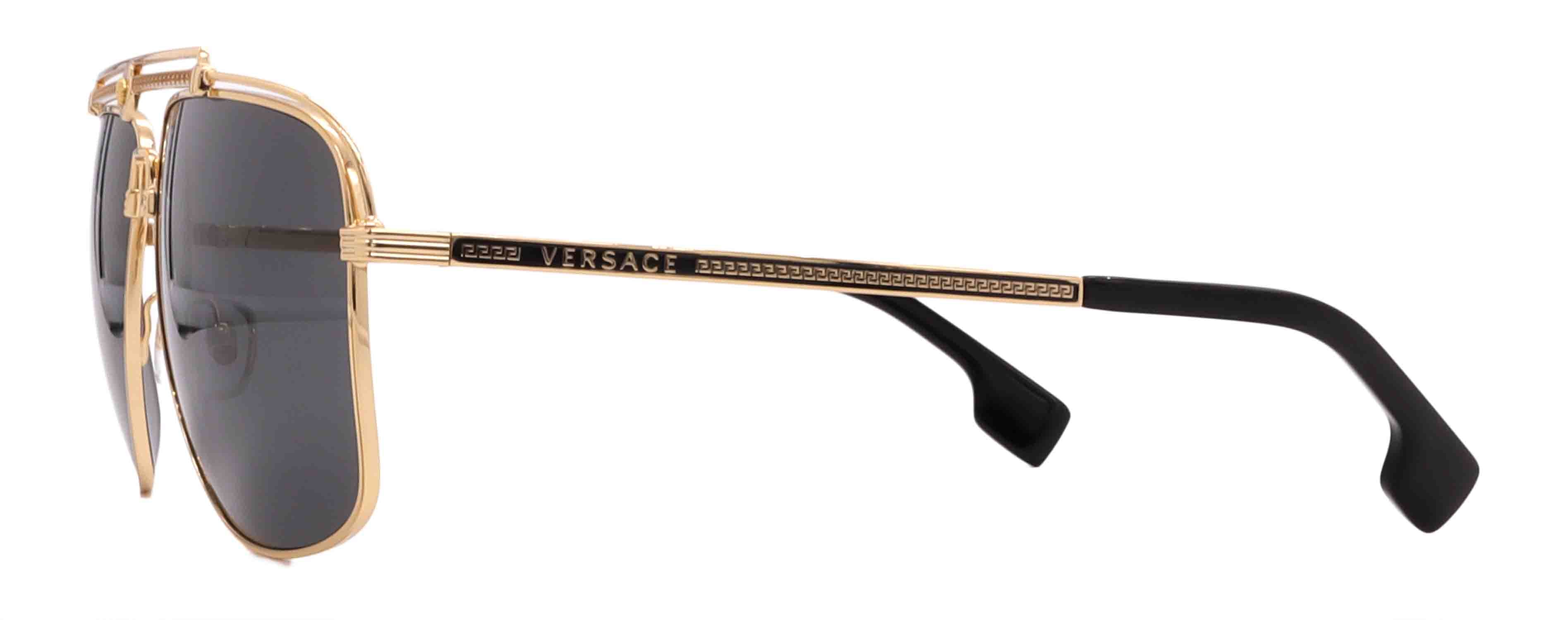 VERSACE SUNGLASSES VE2242-100287-61-13-145 NON-POLARIZED