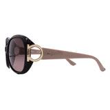 Salvatore Ferragamo Sunglasses SF668S-001-57-17-125 Non-Polarized