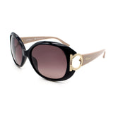 Salvatore Ferragamo Sunglasses SF668S-001-57-17-125 Non-Polarized