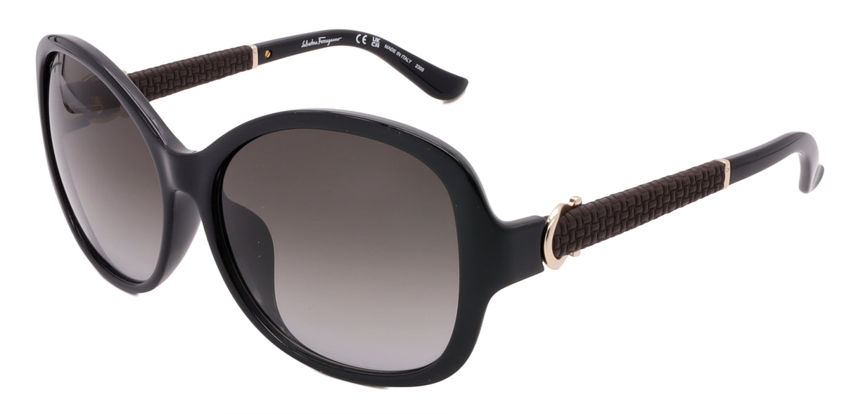 SALVATORE FERRAGAMO SUNGLASSES SF744SLA-001-59-15-135 NON-POLARIZED