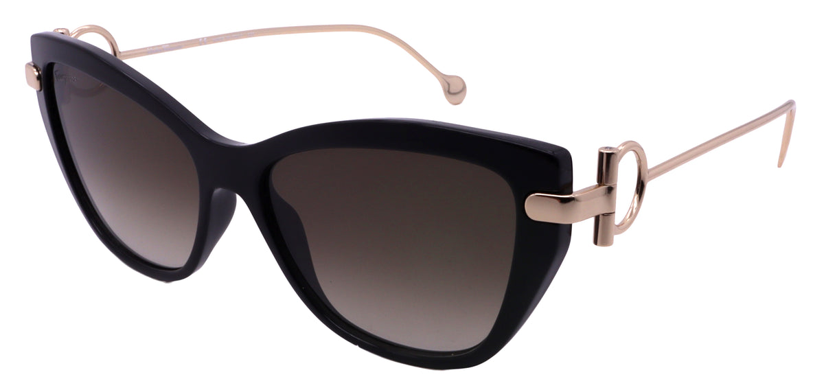 SALVATORE FERRAGAMO SUNGLASSES SF928S-001-55-15-140 NON-POLARIZED