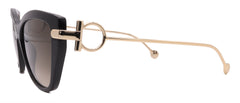 SALVATORE FERRAGAMO SUNGLASSES SF928S-001-55-15-140 NON-POLARIZED
