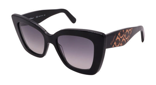 Salvatore Ferragamo Sunglasses SF1023S-001-52-18-145 Non-Polarized