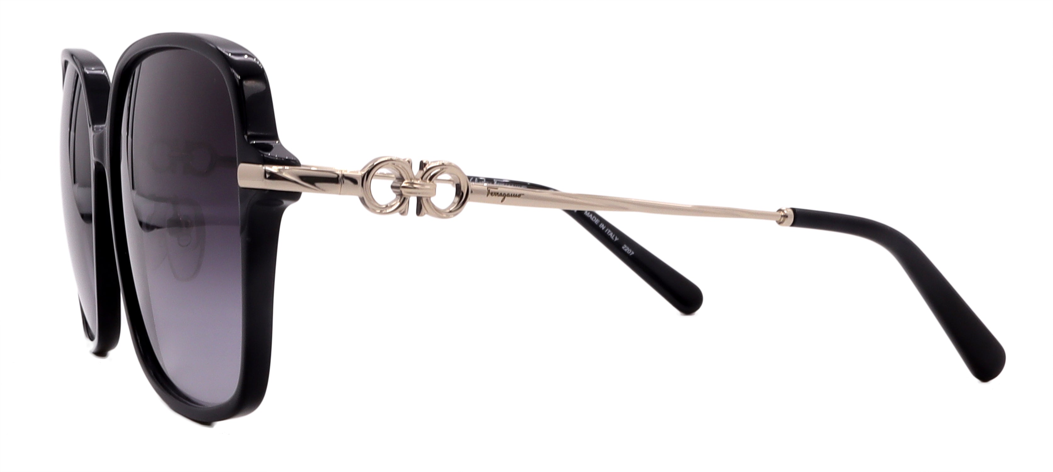 Salvatore Ferragamo SUNGLASSES SF1075SLB-001-59-17-140 NON-POLARIZED