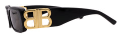 BALENCIAGA SUNGLASSES BB0096S-001-51-18-130 NON-POLARIZED