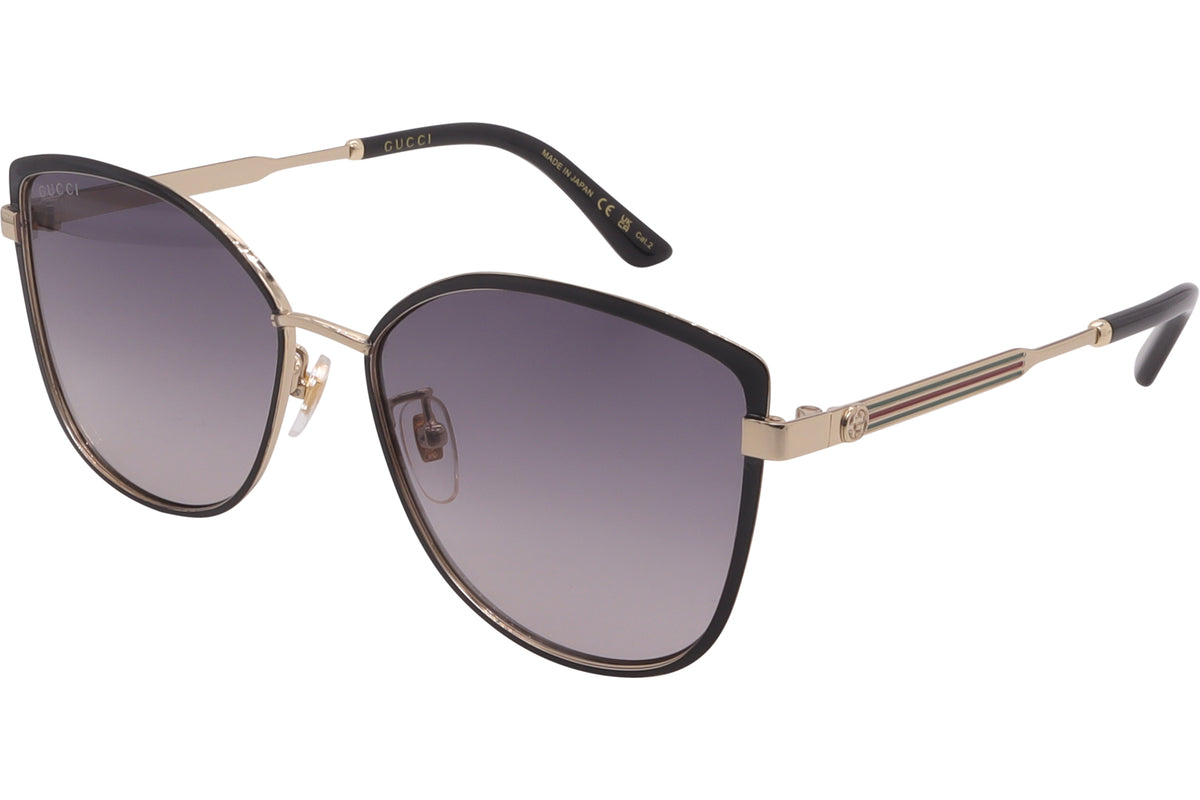 GUCCI SUNGLASSES GG0589SK-001-57-16-150 NON-POLARIZED
