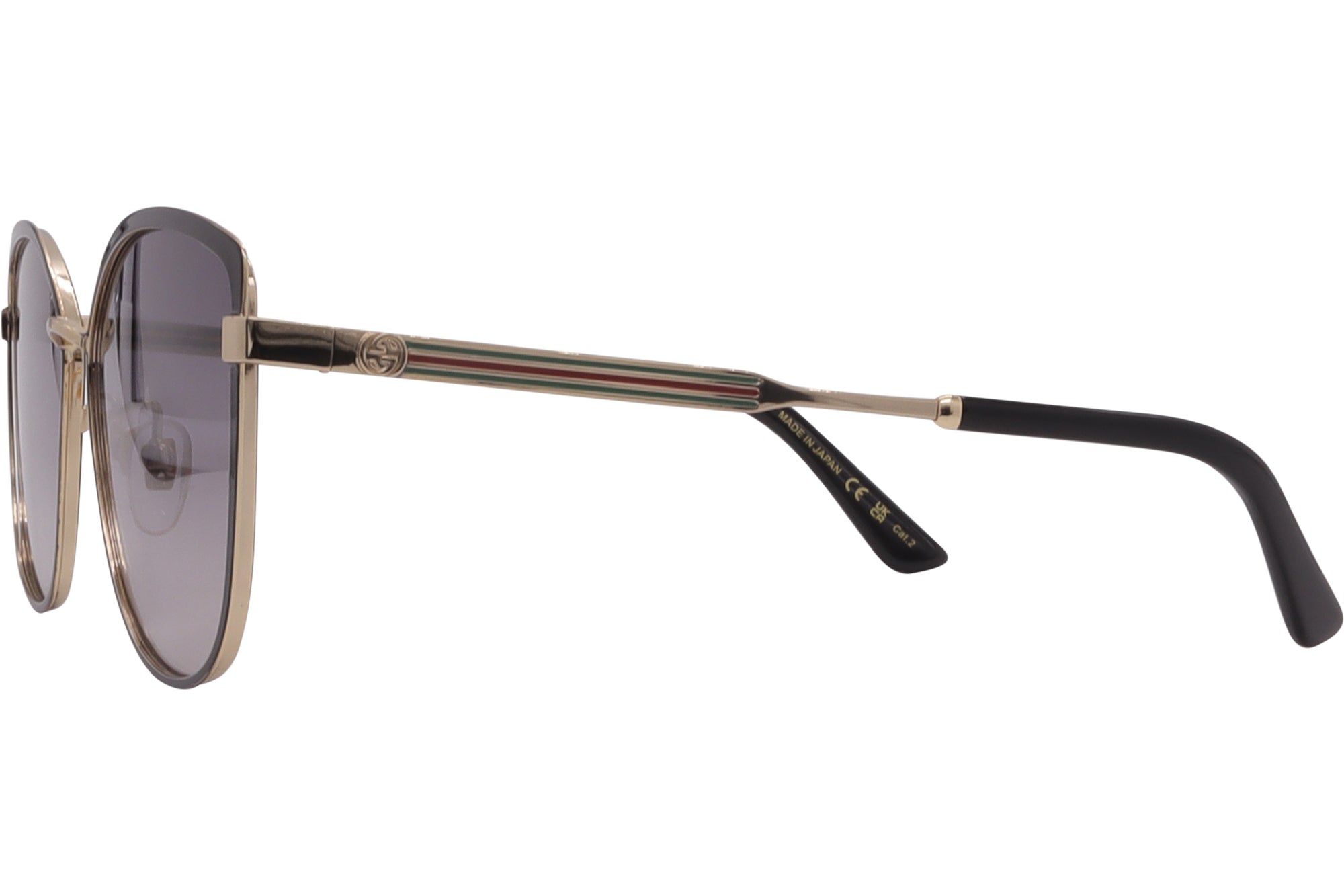 GUCCI SUNGLASSES GG0589SK-001-57-16-150 NON-POLARIZED