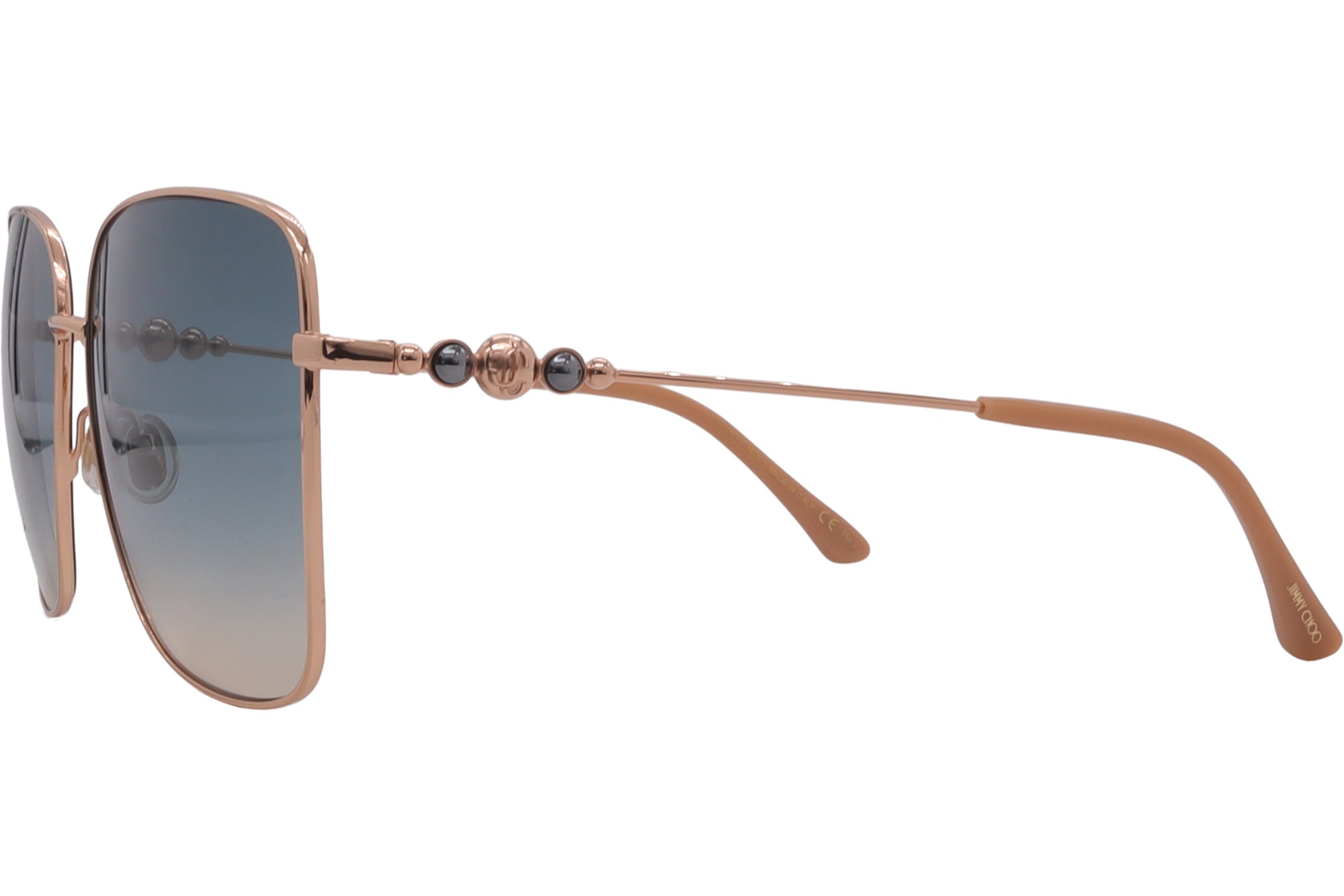 JIMMY CHOO SUNGLASSES HESTER/S-BKU-59-15-145 NON-POLARIZED
