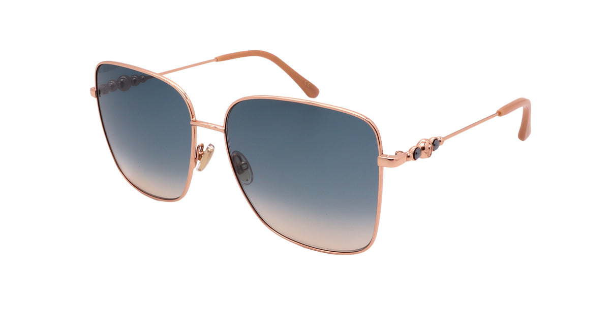 JIMMY CHOO SUNGLASSES HESTER/S-BKU-59-15-145 NON-POLARIZED