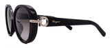 Salvatore Ferragmo Sunglasses SF1076SLB-001-58-16-140 Non-Polarized