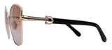 Salvatore Ferragamo Sunglasses SF312SR-745-60-18-140 Non-Polarized